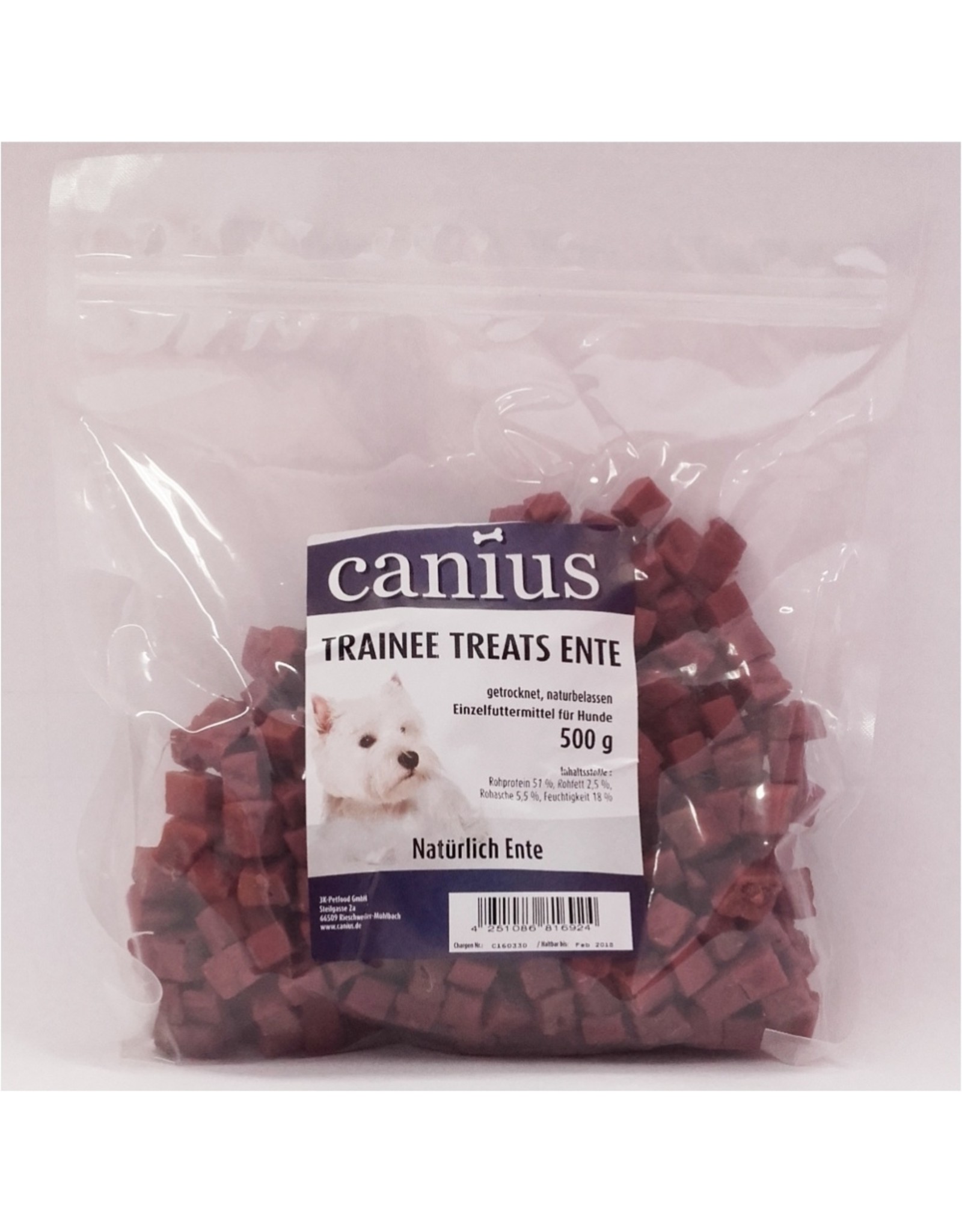 Canius Snacks Canius Trainee Treats Ente 500g