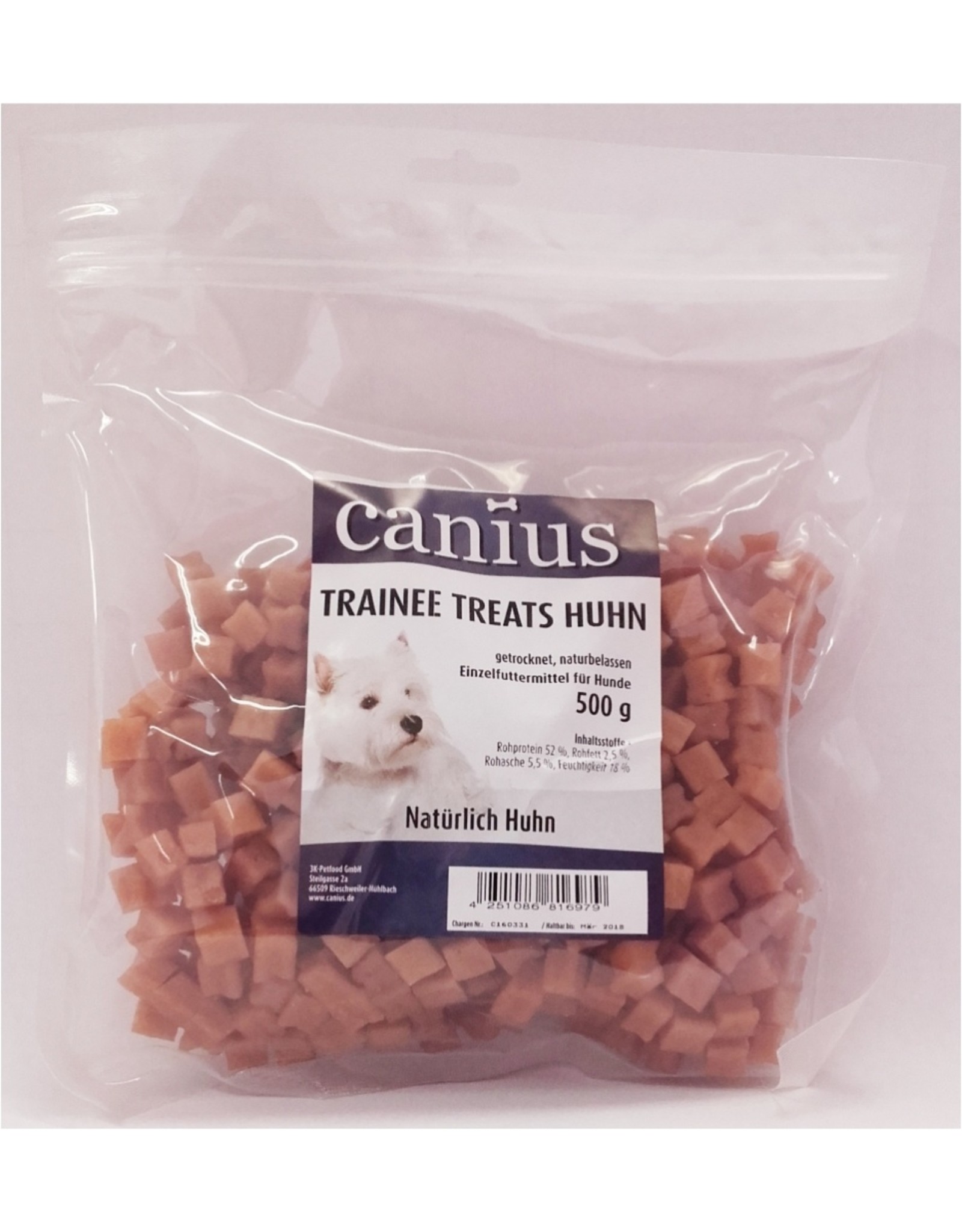 Canius Snacks Canius Trainee Treats Huhn 500g