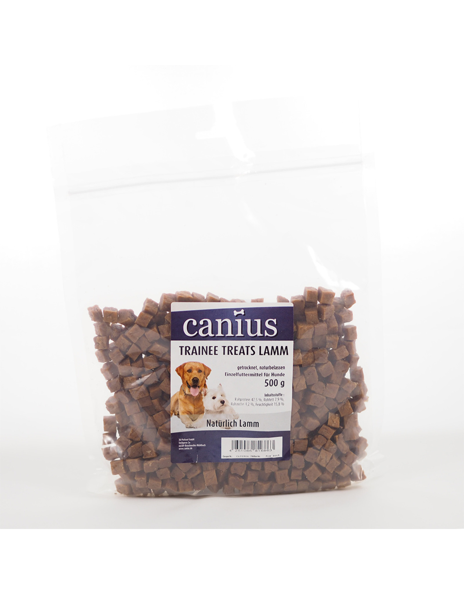 Canius Snacks Canius Trainee Treats Lamm 500g