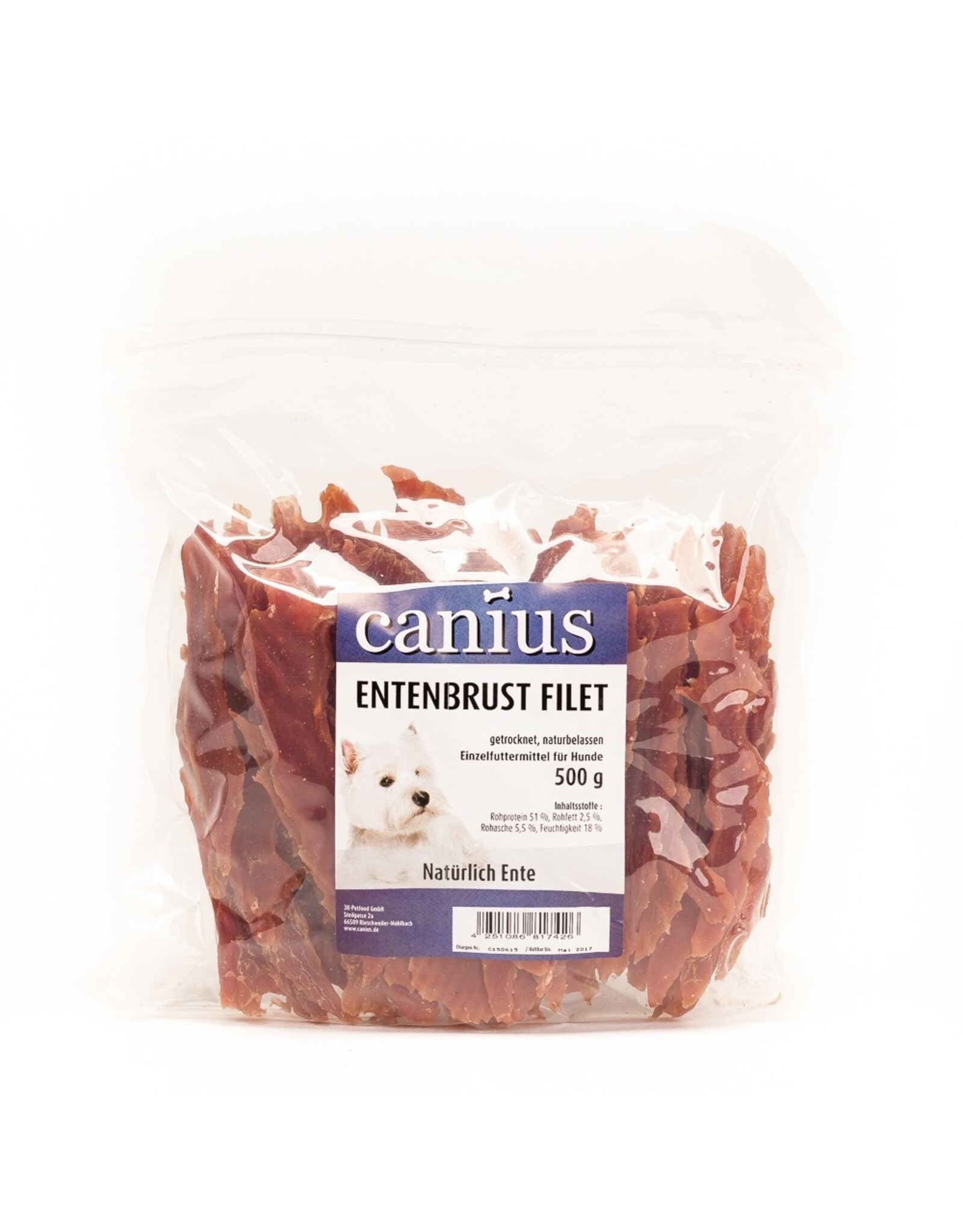 Canius Snacks Canius Entenbrust Filet 500g