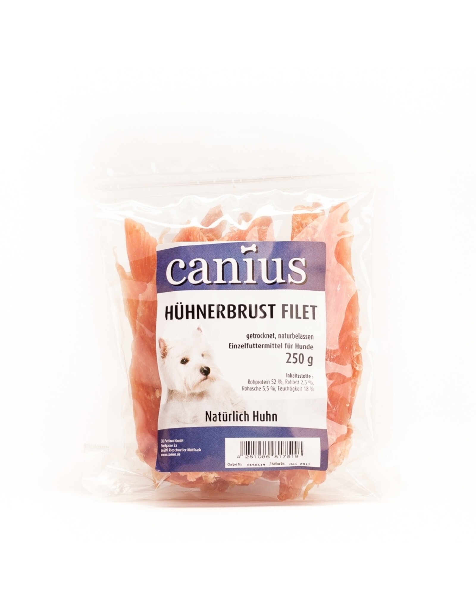 Canius Snacks Canius Hühnerbrust Filet 250g