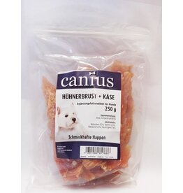 Canius Snacks Canius Hühnerbrust + Käse 250g