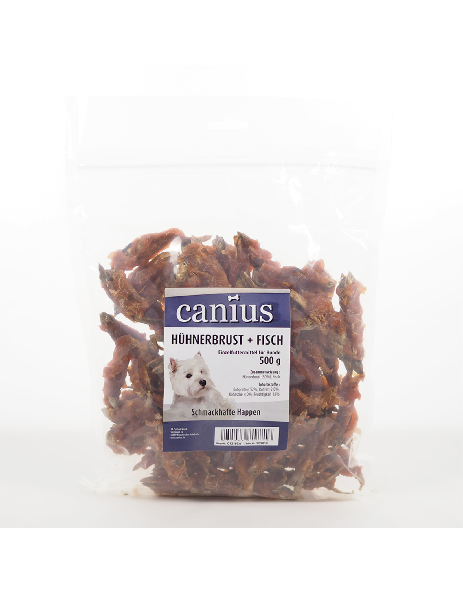 Canius Snacks Canius Hühnerbrust + Fisch 500g