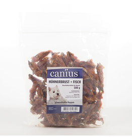 Canius Snacks Canius Hühnerbrust + Fisch 500g