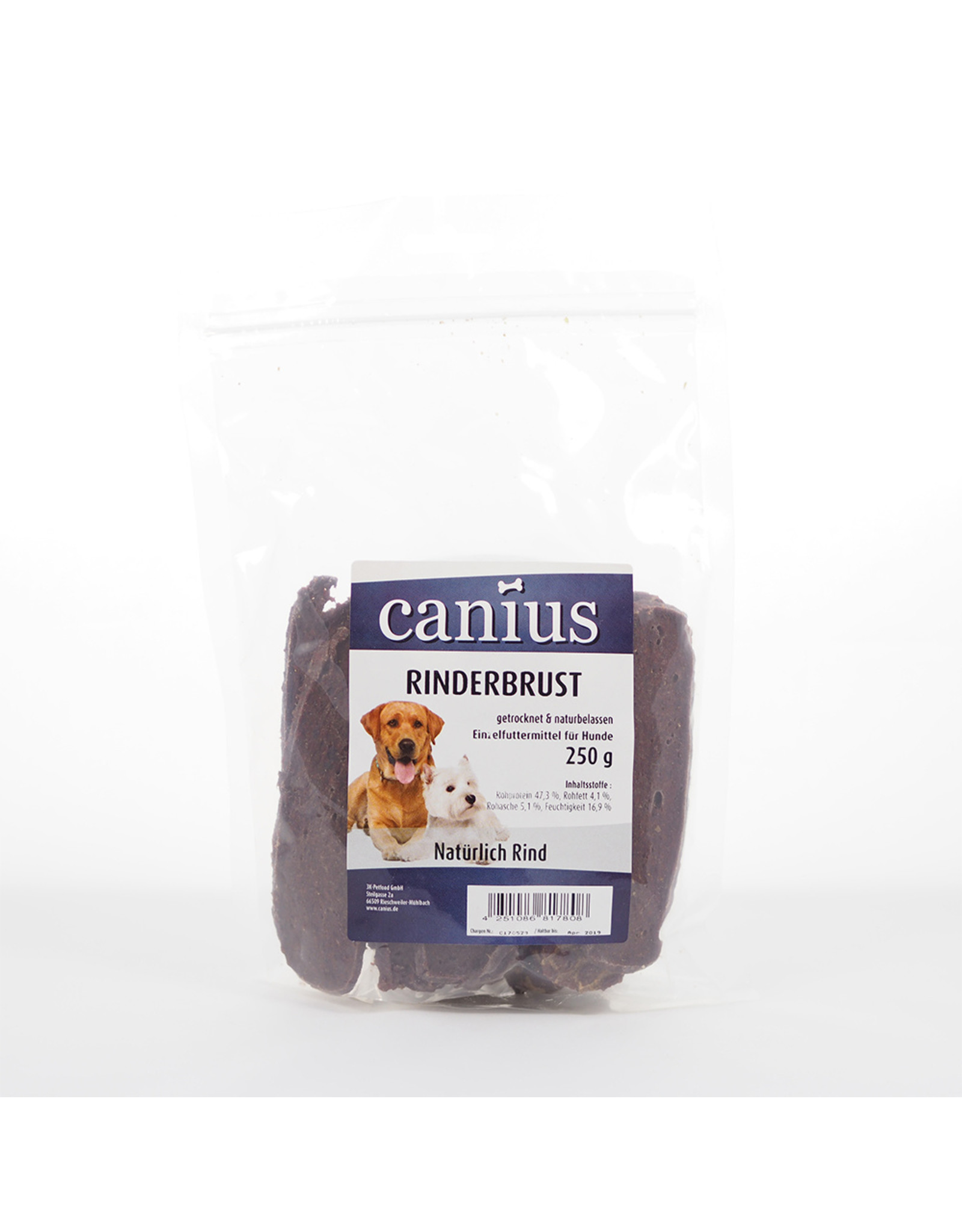 Canius Snacks Canius Rinderbrust getrocknet 250g