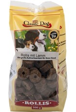 Classic Dog Classic Dog Snack Rollis mit Lamm 500g