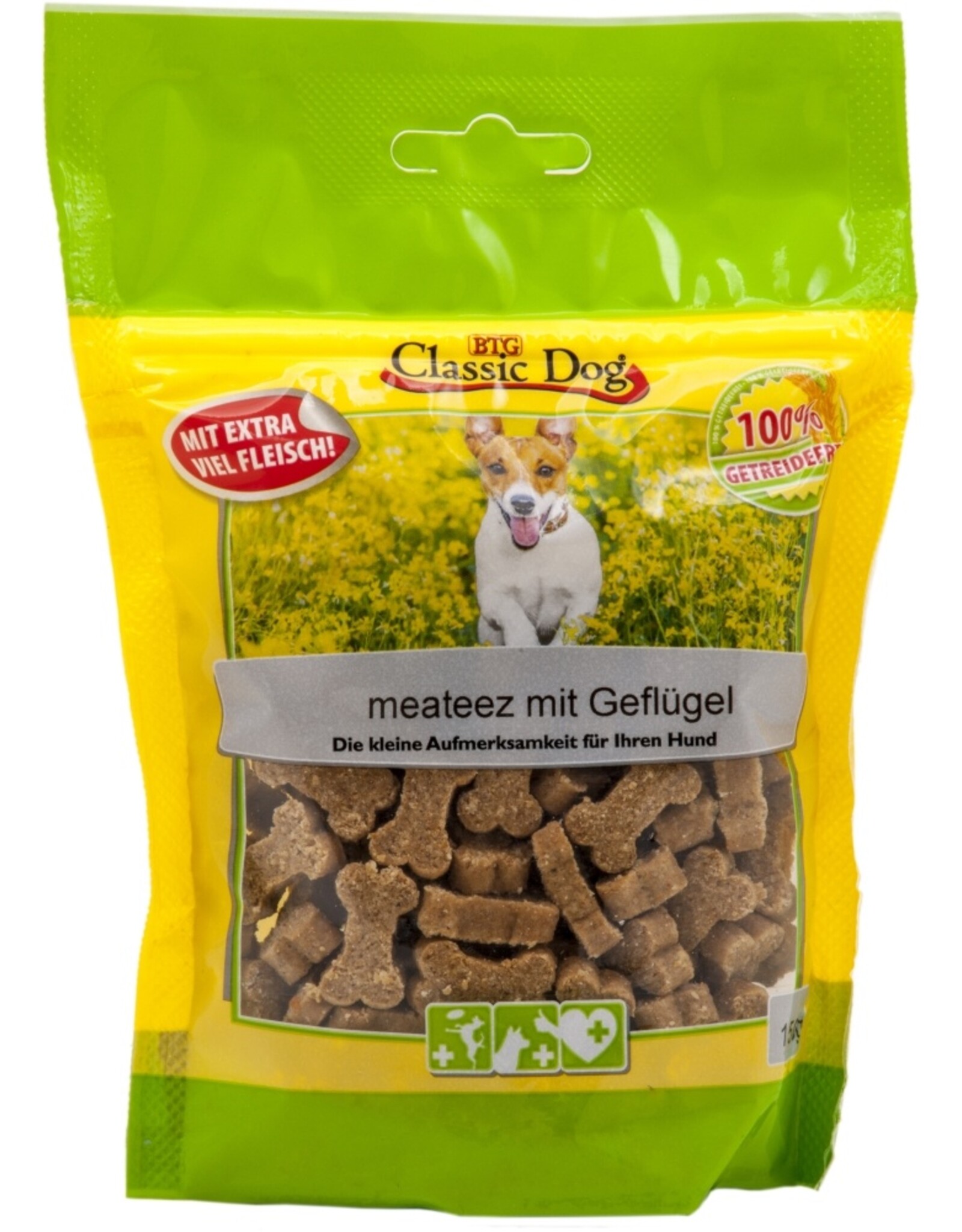 Classic Dog Classic Dog Snack meateez mit Geflügel 150g