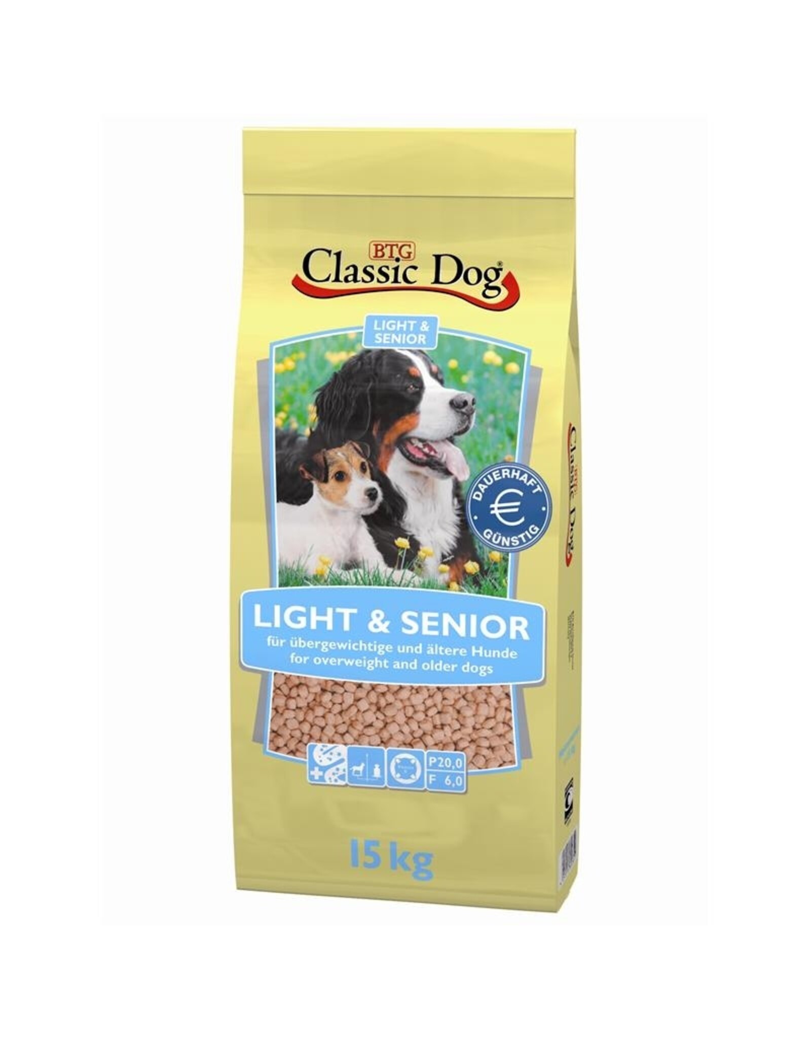 Classic Dog Classic Dog Light & Senior 15kg
