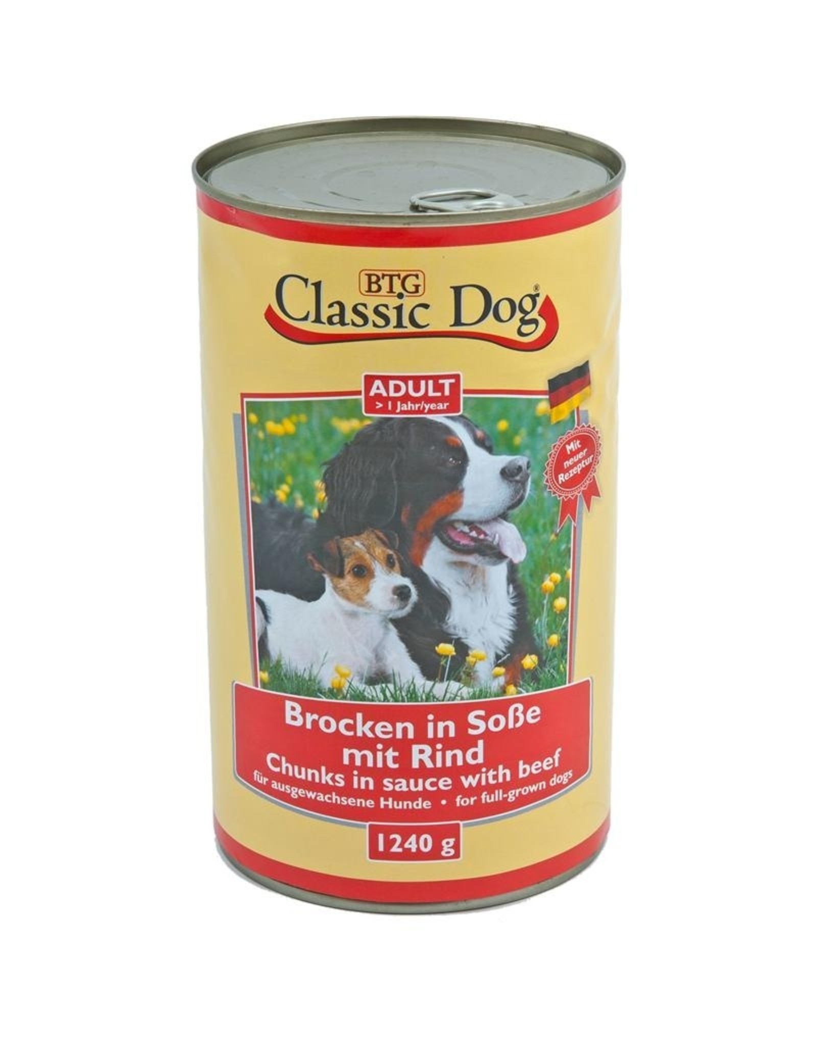 Classic Dog Classic Dog Dose Rind 1240g