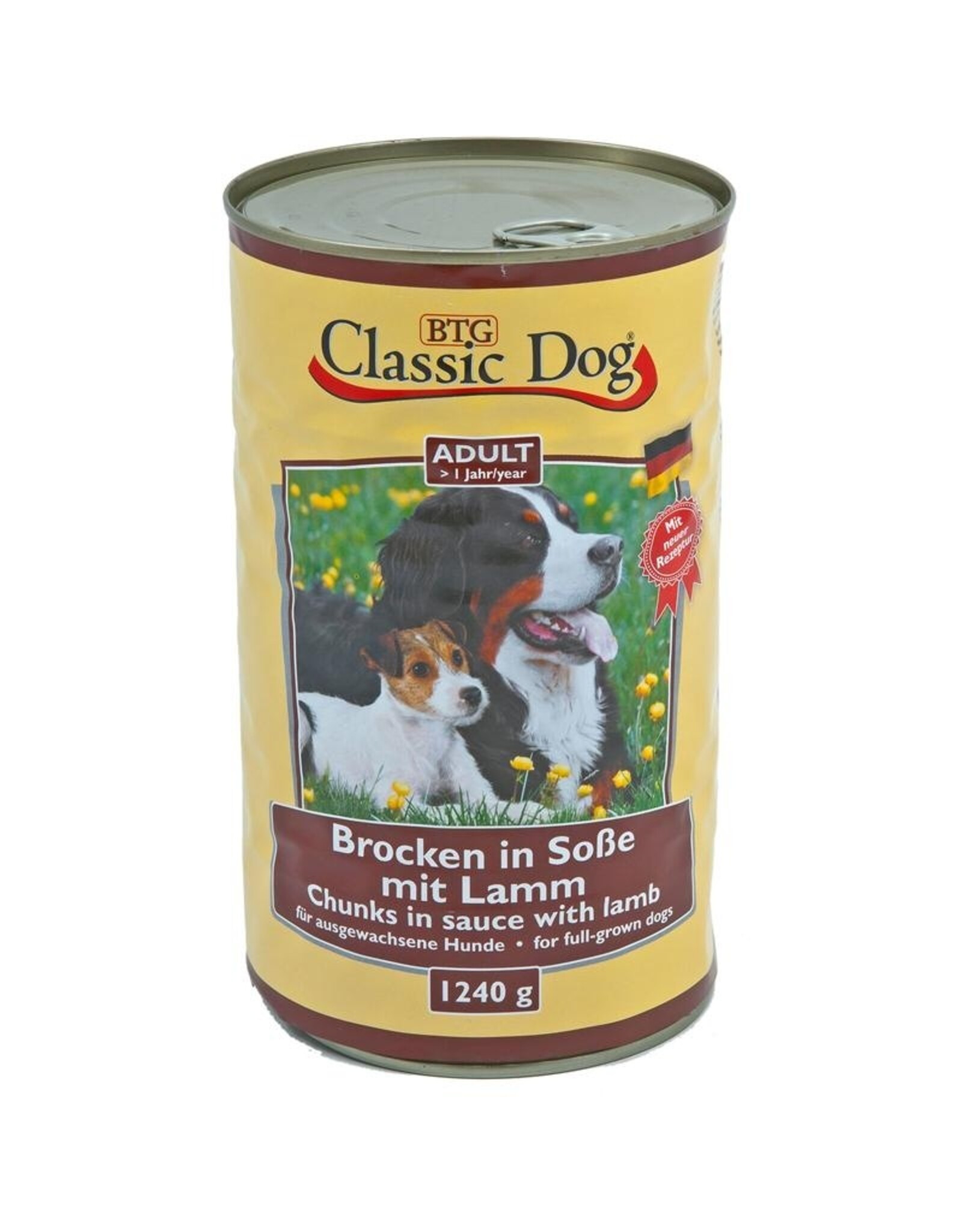 Classic Dog Classic Dog Dose Lamm 1240g
