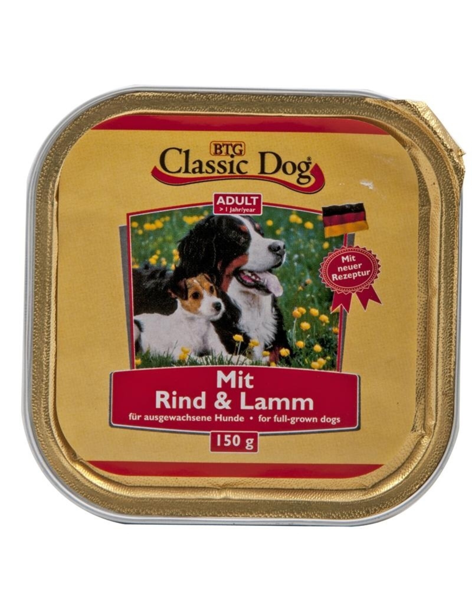 Classic Dog Classic Dog Schale Rind & Lamm 150g