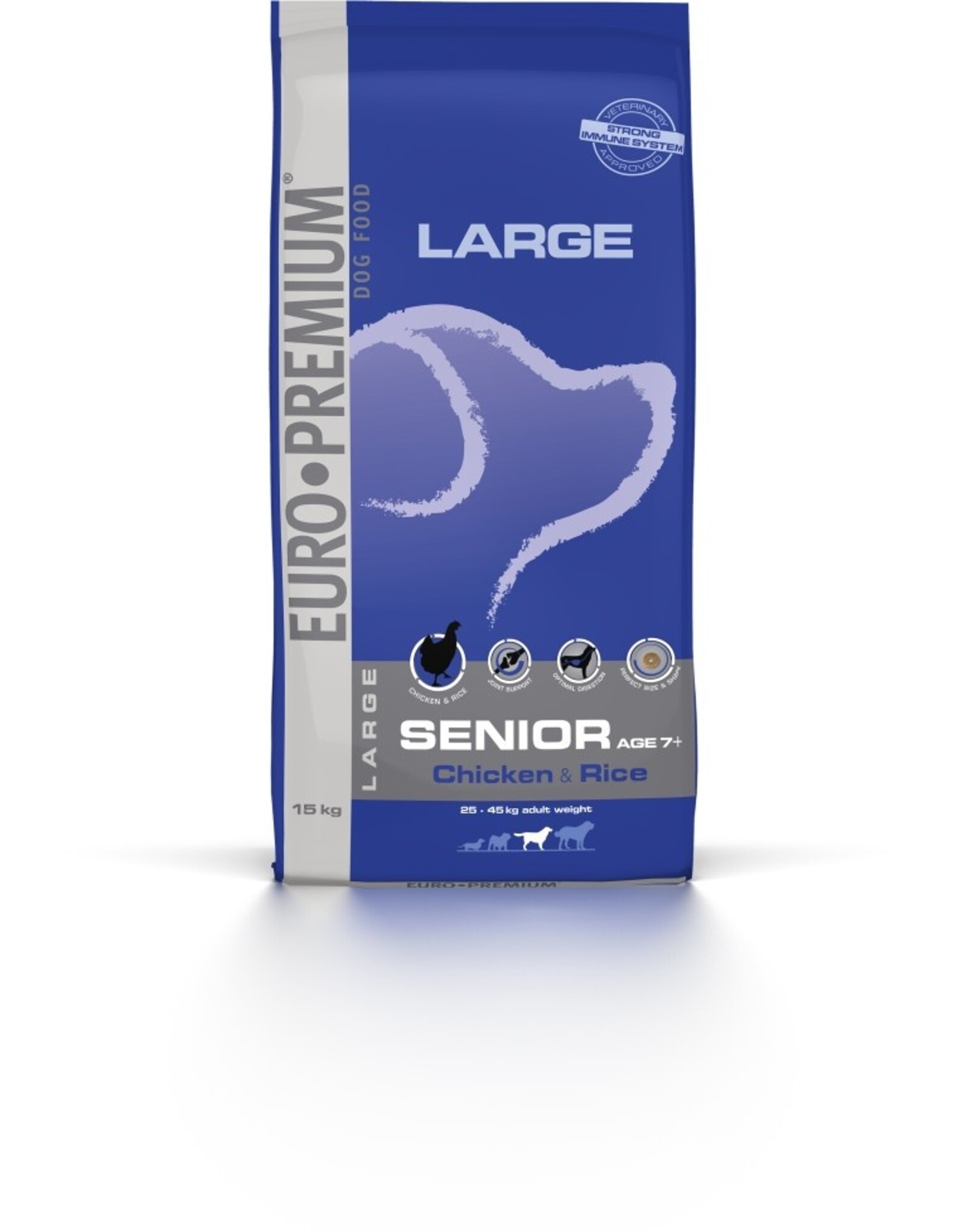 Euro Premium Euro-Premium Large Senior Chicken & Rice 15kg