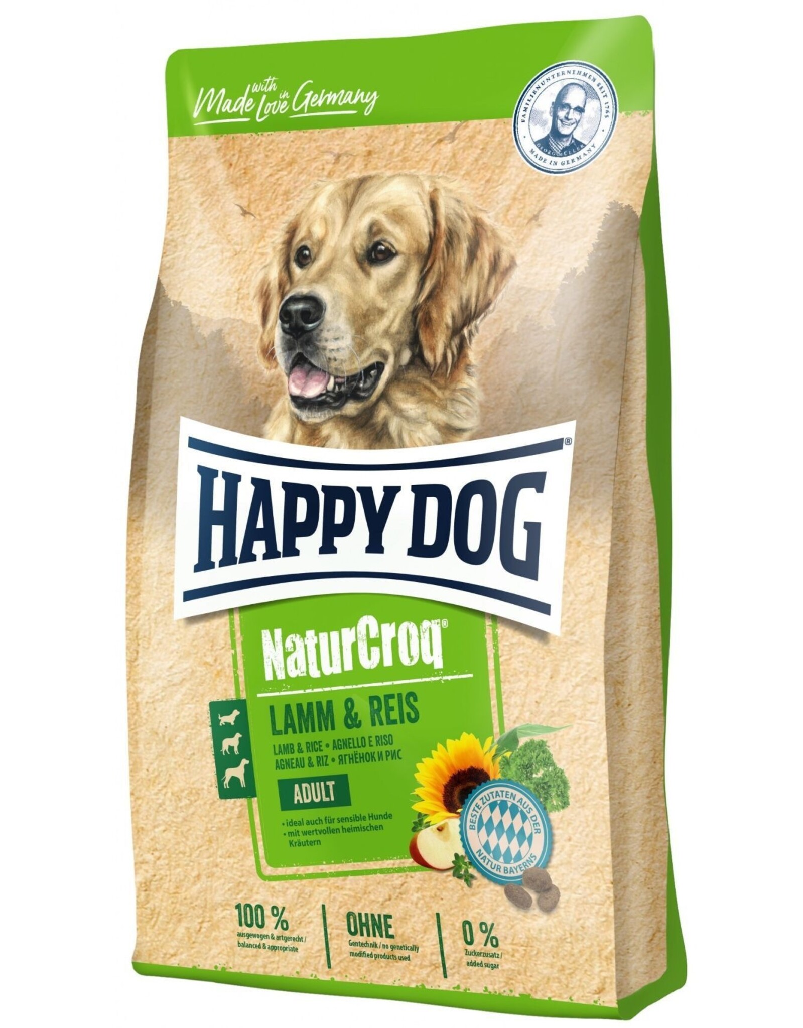 Happy Dog Happy Dog NaturCroq Lamm & Reis