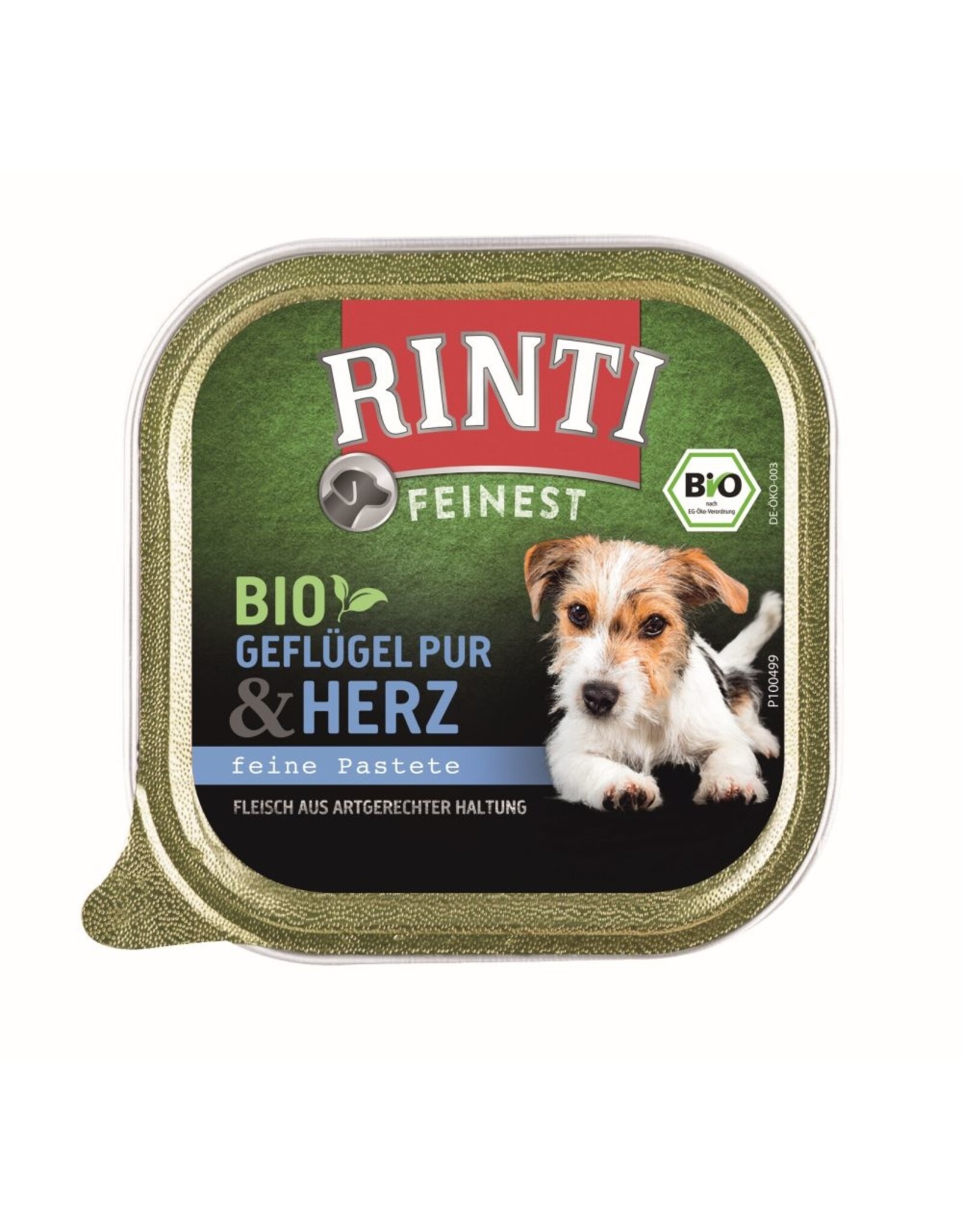 Rinti Rinti Bio Geflügelherzen 150g Schale