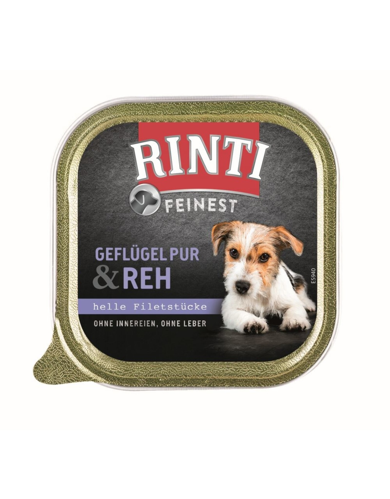 Rinti Rinti Feinest Geflügel Pur & Reh 150g