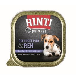 Rinti Rinti Feinest Geflügel Pur & Reh 150g