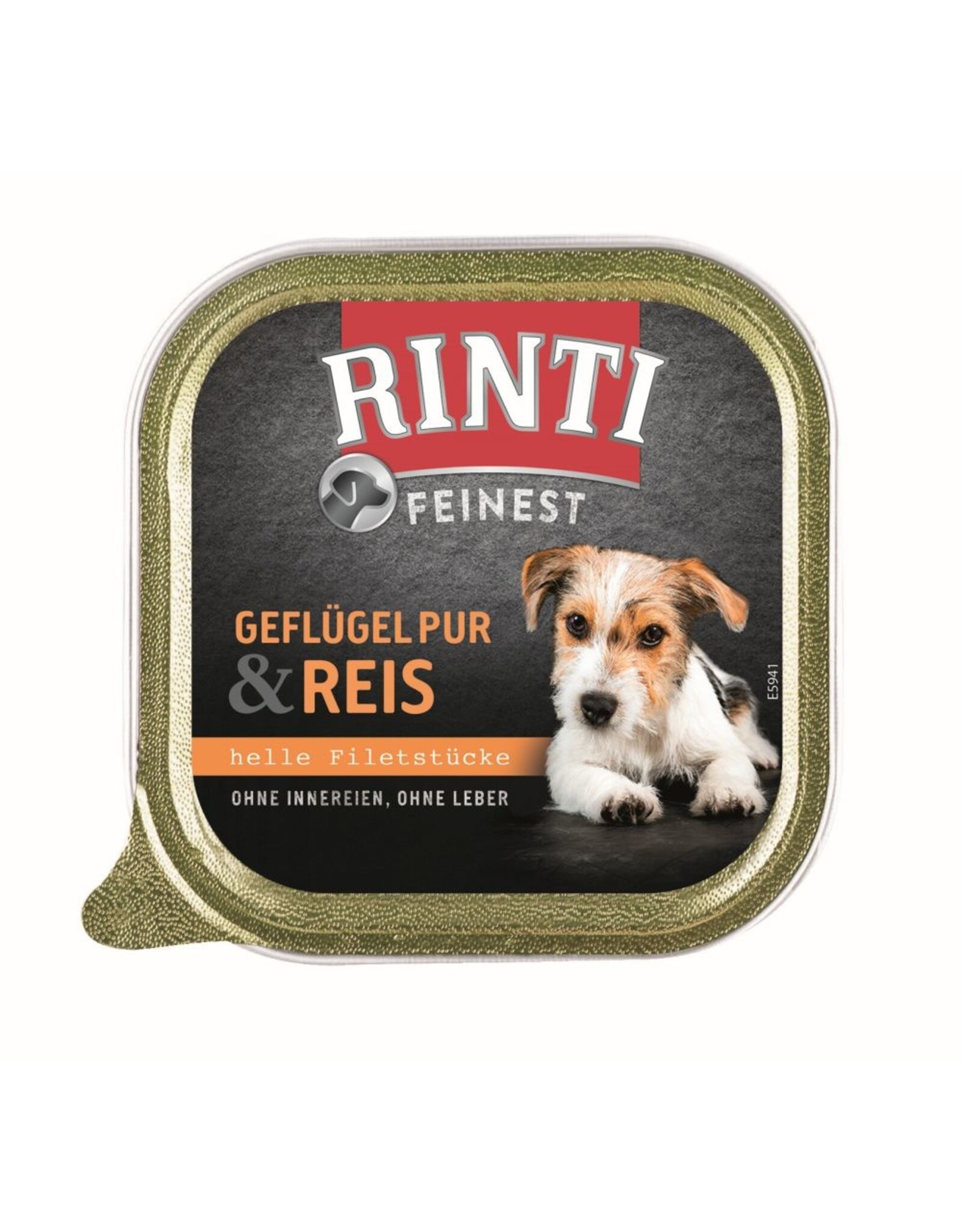 Rinti Rinti Feinest Geflügel Pur & Reis 150g