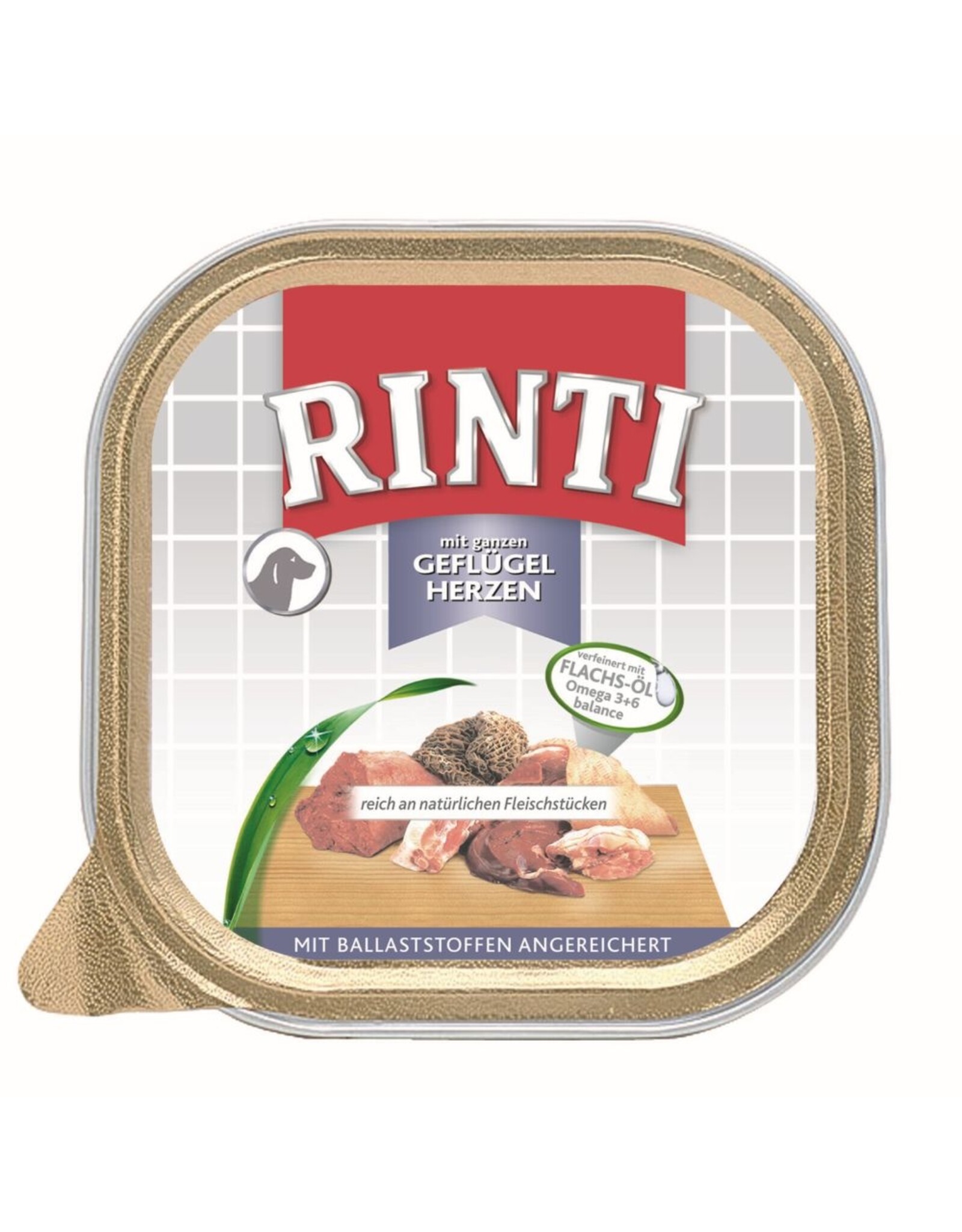 Rinti Rinti Kennerfleisch mit Geflügelherzen 300g