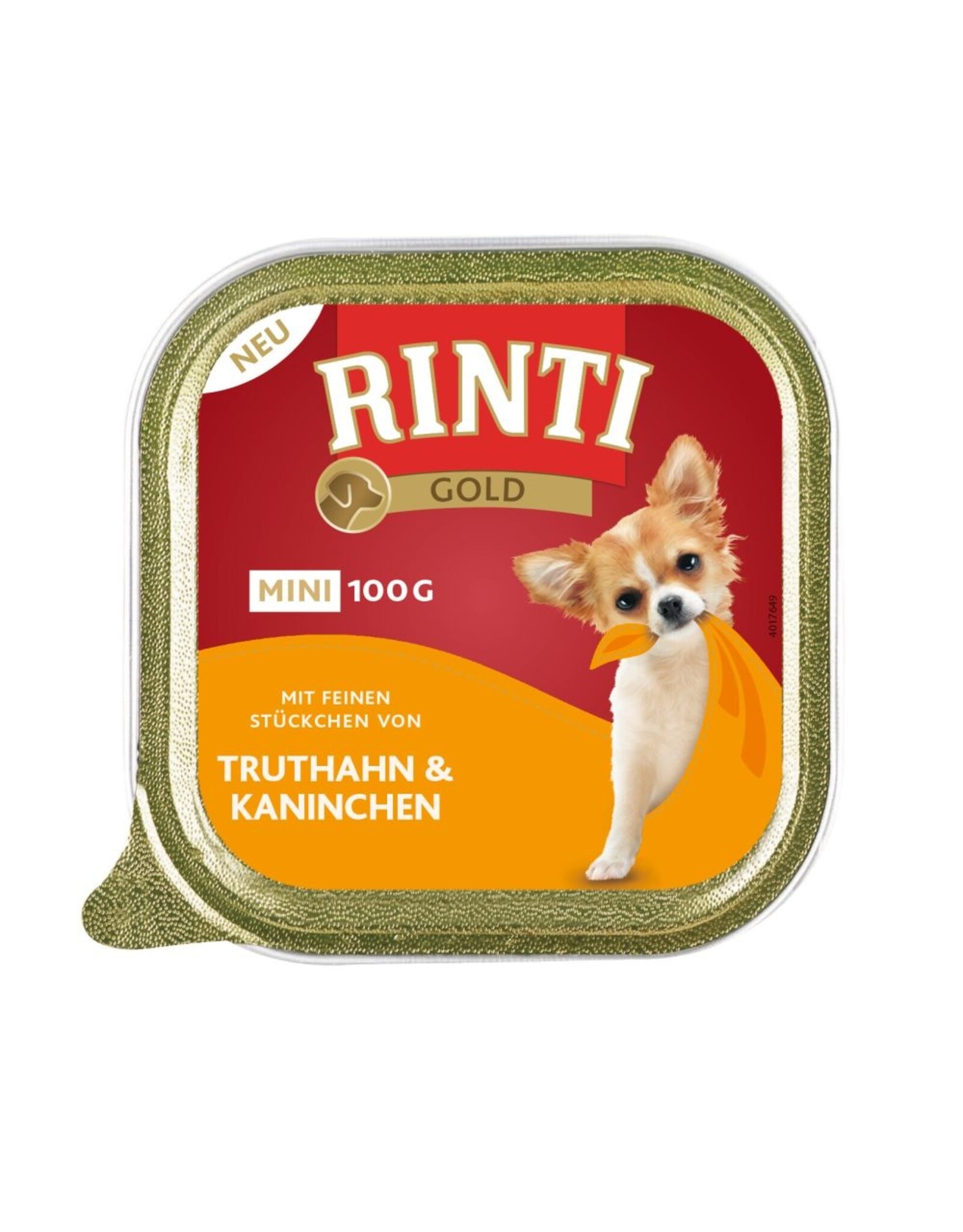 Rinti RINTI Gold mini Truthahn & Kaninchen 100g