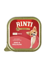 Rinti RINTI Gold mini Rind & Perlhuhn 100gS