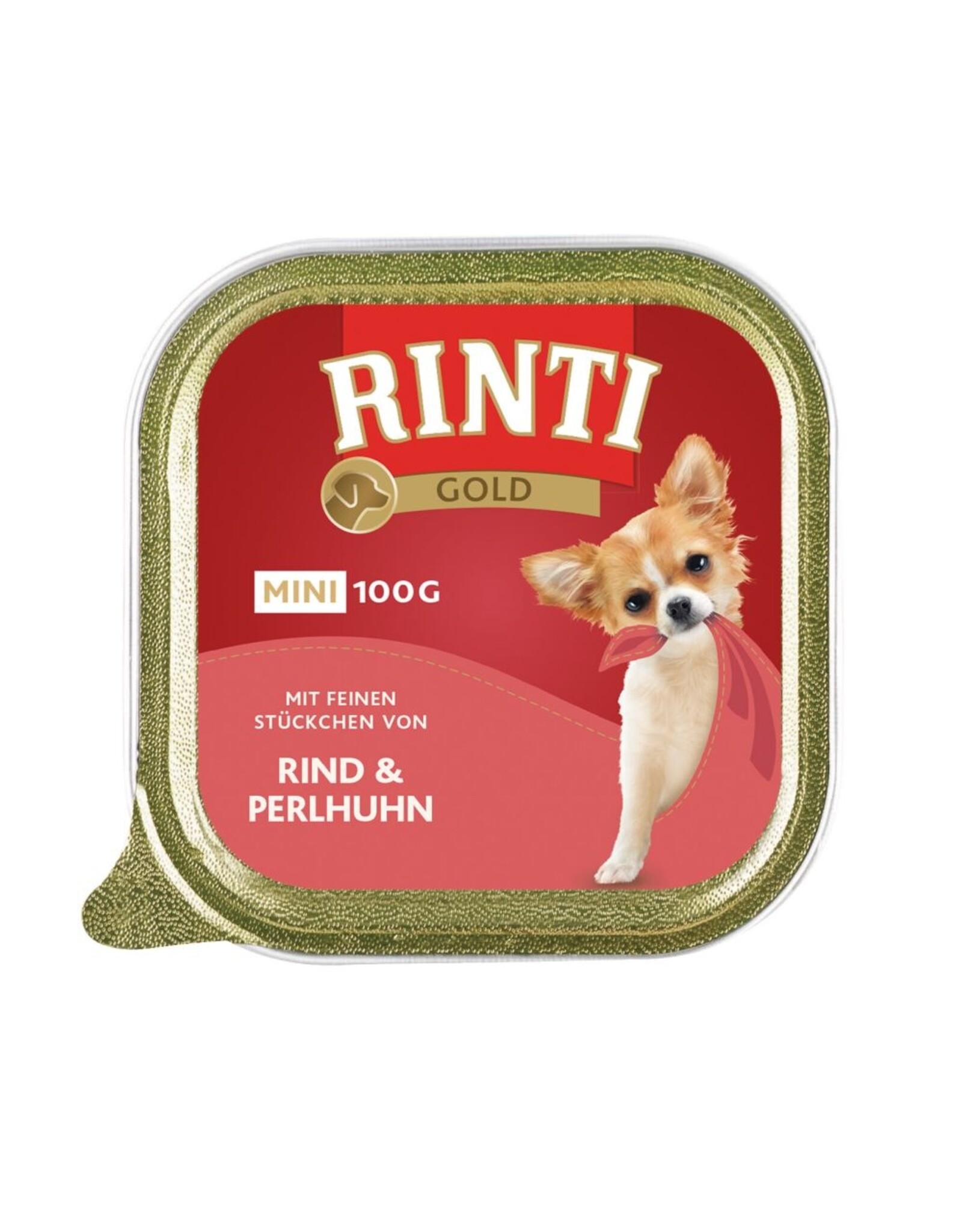 Rinti RINTI Gold mini Rind & Perlhuhn 100gS
