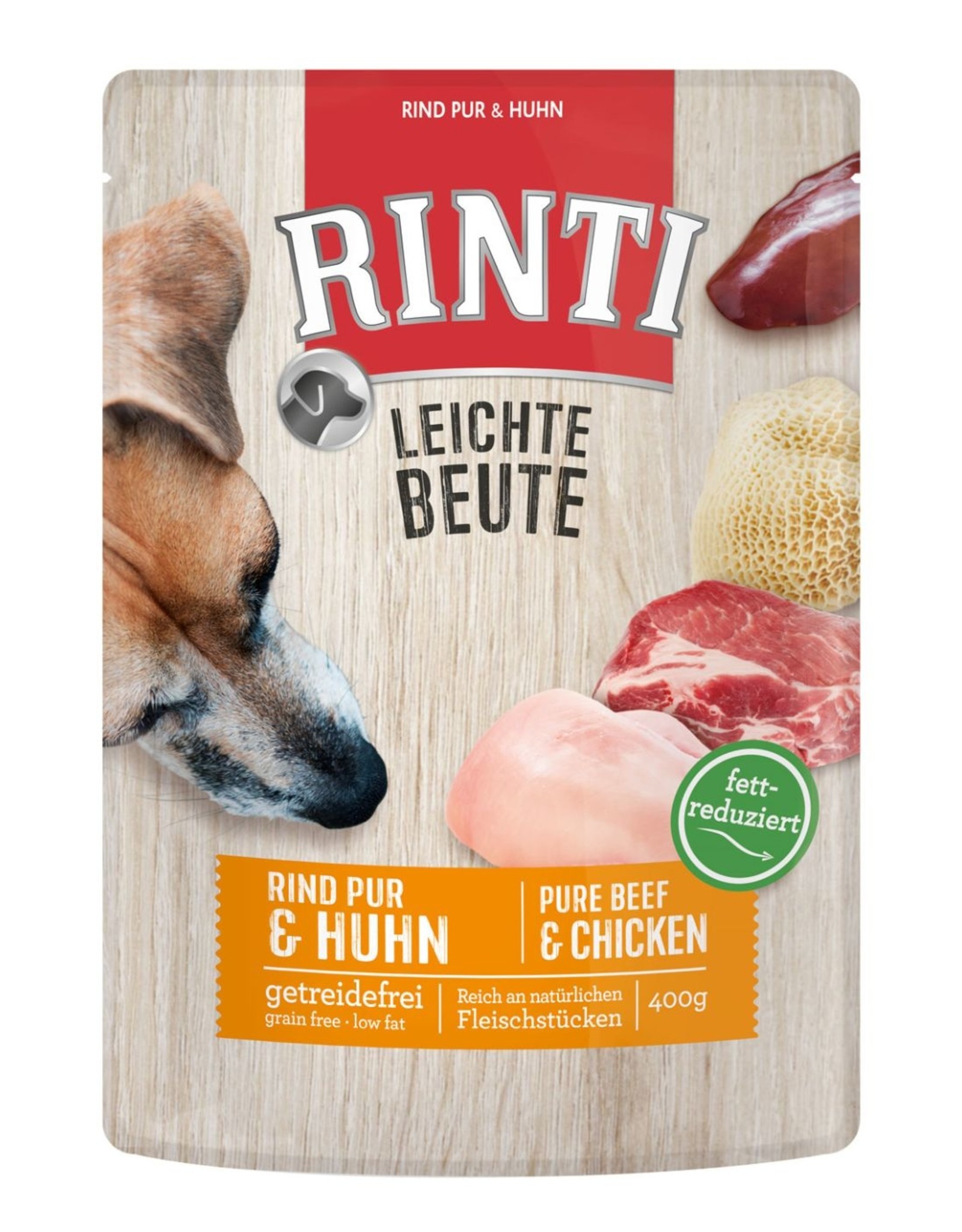 Rinti RINTI Leichte Beute Rind Pur + Huhn 400g