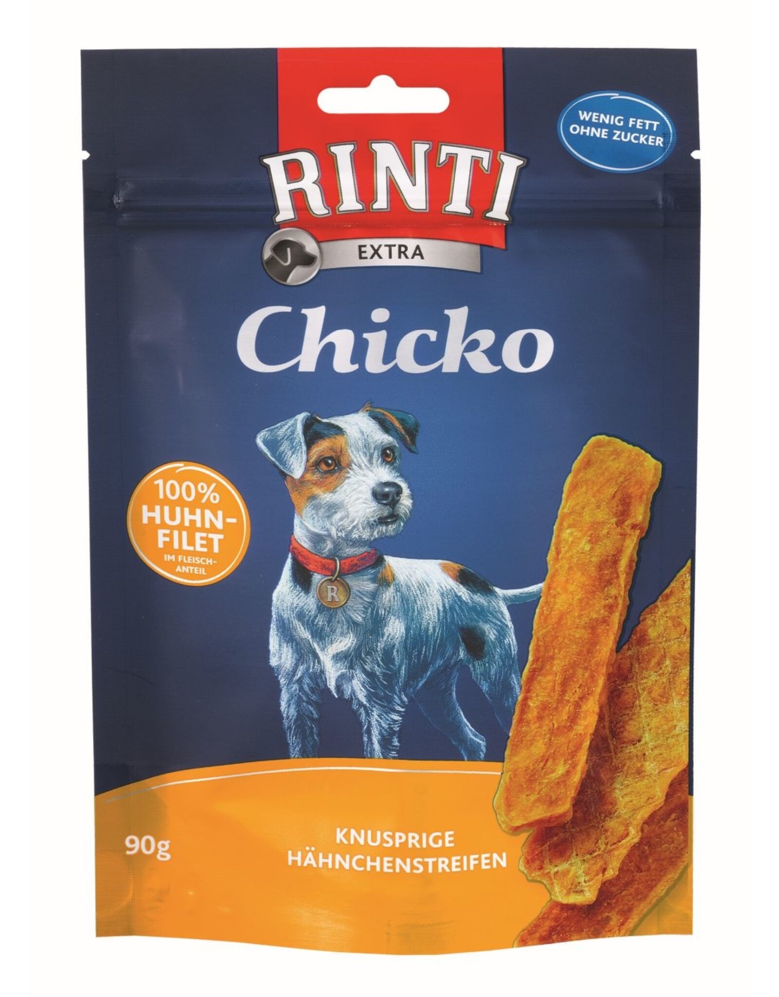 Rinti Rinti Chicko Knusprige Hähnchenstreifen 90g