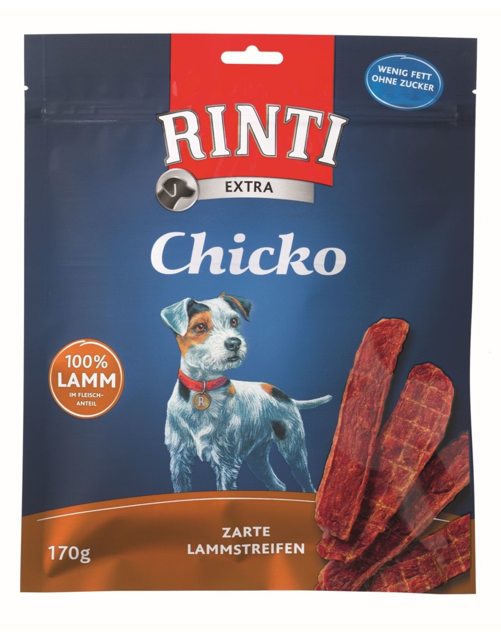 Rinti Rinti Extra Chicko Lammstreifen 170g