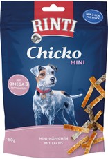 Rinti RINTI Chicko Mini Häppchen mit Lachs 80g