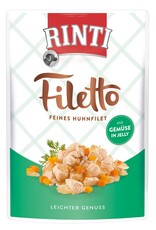 Rinti Rinti Filetto Jelly Huhn & Gemüse 100g