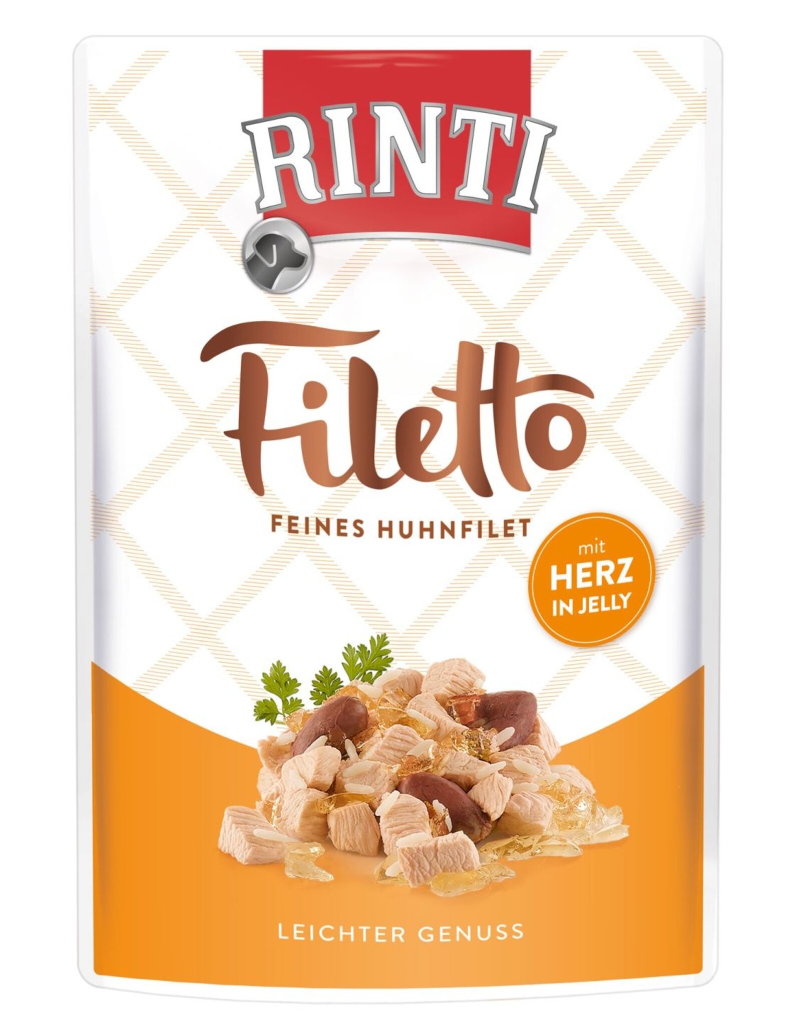 Rinti Rinti Filetto Jelly Huhn & Hühnerherz 100g
