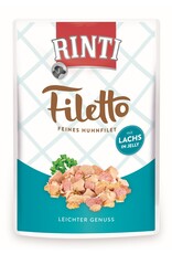 Rinti Rinti Filetto Jelly Huhn & Lachs 100g