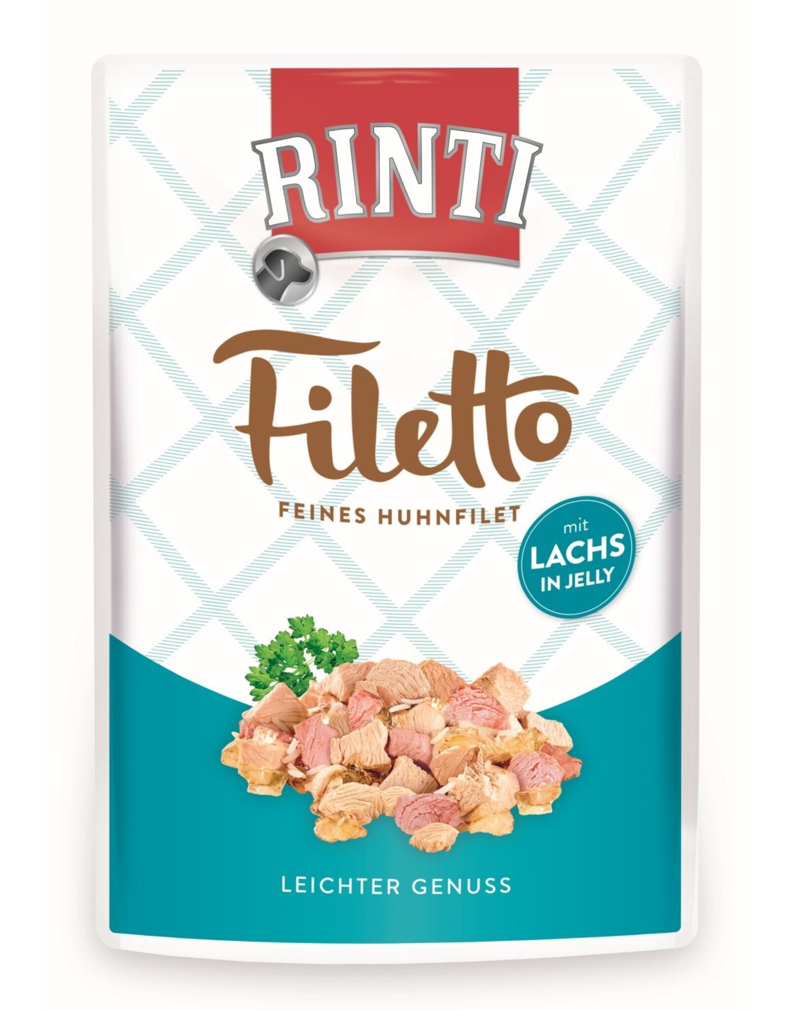 Rinti Rinti Filetto Jelly Huhn & Lachs 100g