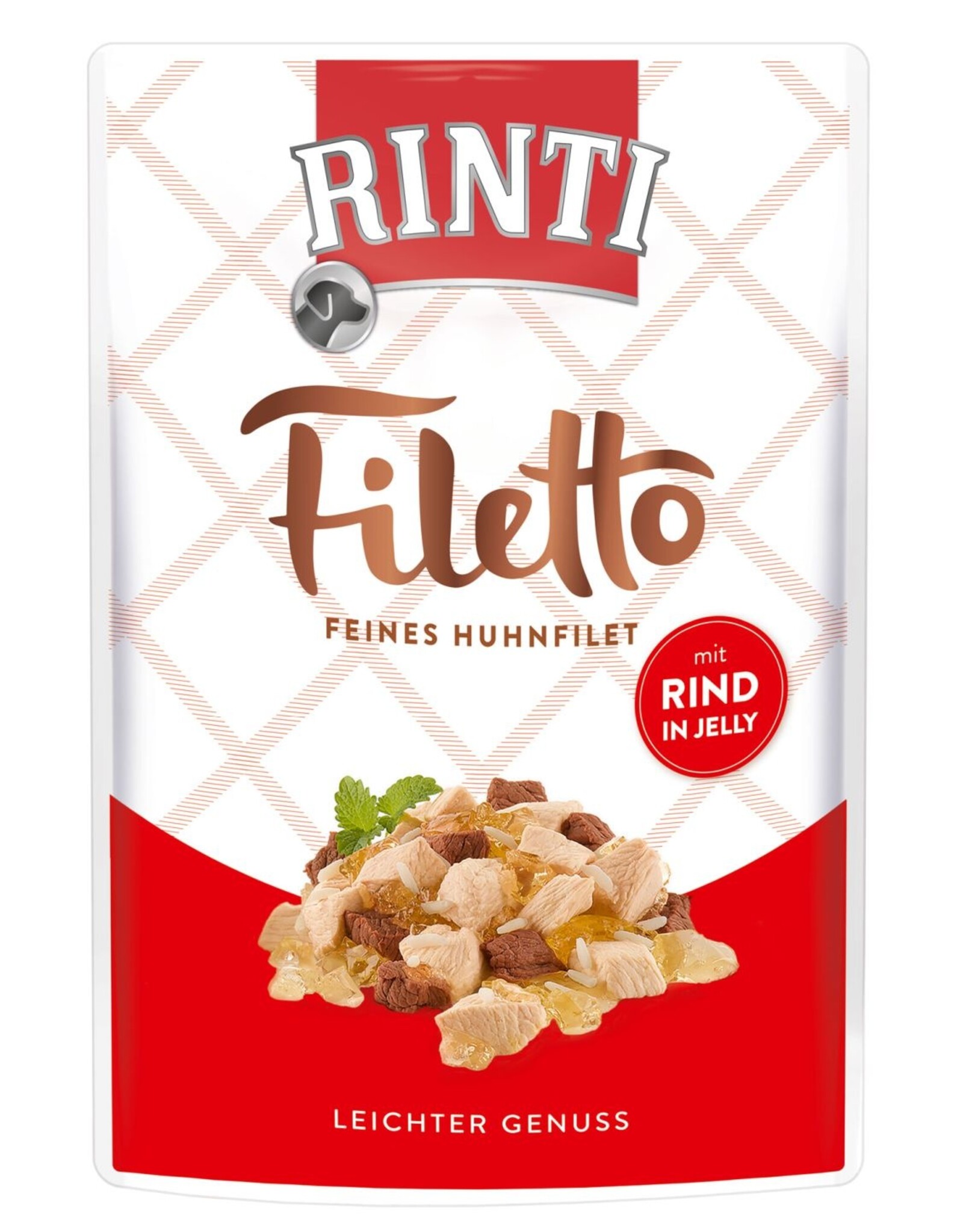 Rinti Rinti Filetto Jelly Huhn & Rind 100g