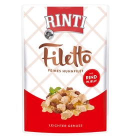 Rinti Rinti Filetto Jelly Huhn & Rind 100g