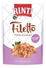 Rinti Rinti Filetto Jelly Huhn & Schinken 100g