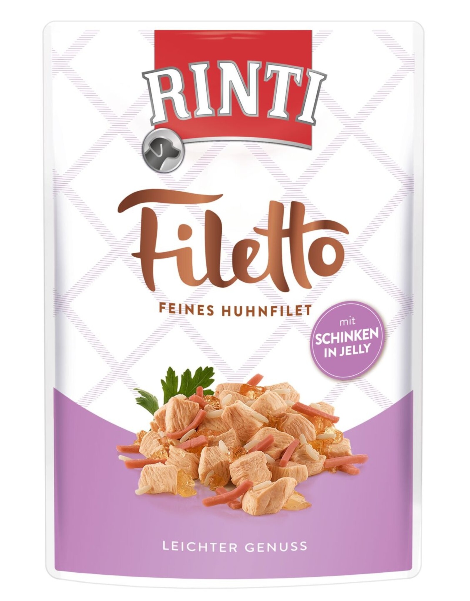 Rinti Rinti Filetto Jelly Huhn & Schinken 100g