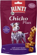 Rinti Rinti Snack Chicko Plus Käse-Schinken 80g