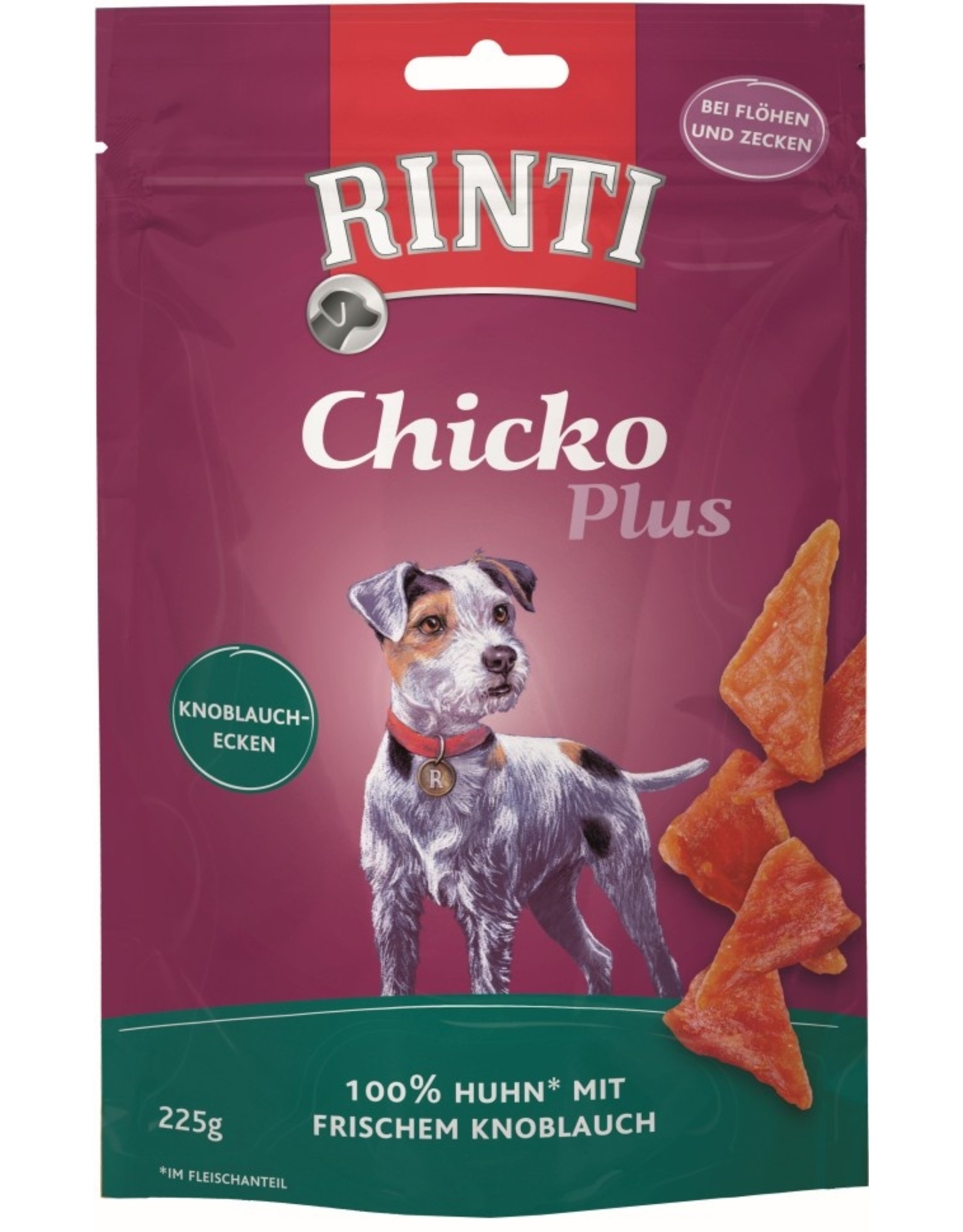 Rinti Rinti Chicko Plus Knoblauchecken 225g