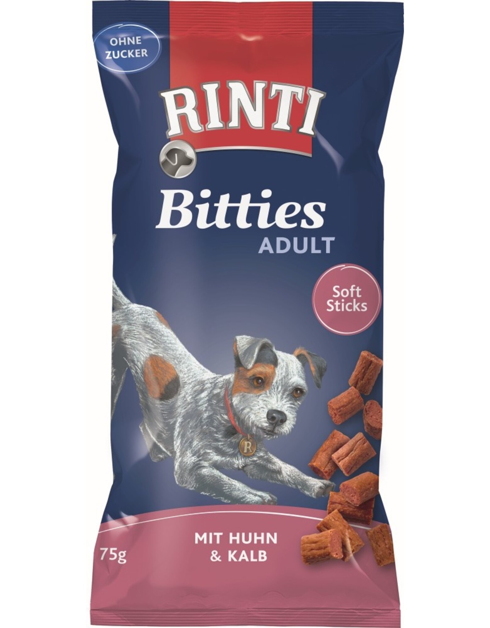 Rinti Rinti Snack Bitties Huhn+Kalb 75g