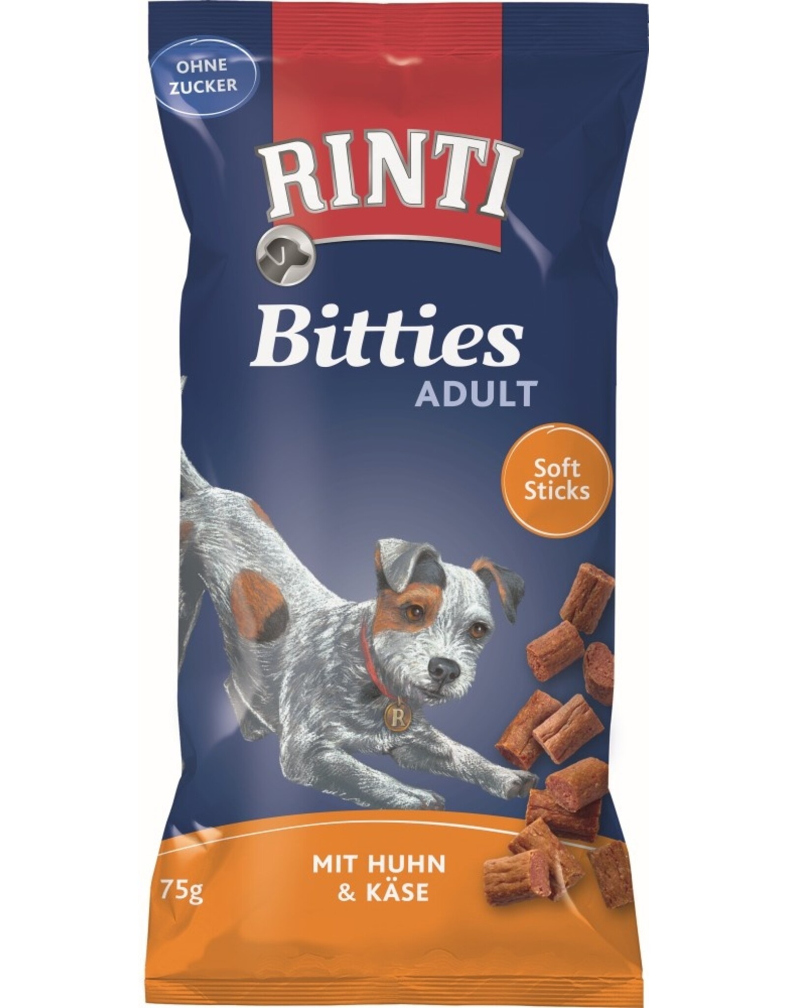 Rinti Rinti Snack Bitties Huhn+Käse 75g