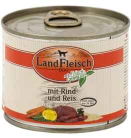 Landfleisch Landfleisch Dog Pur Rind&Reis extra mager