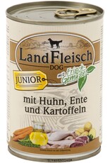 Landfleisch Landfleisch Dog Junior Huhn, Ente & Kartoffeln 400g