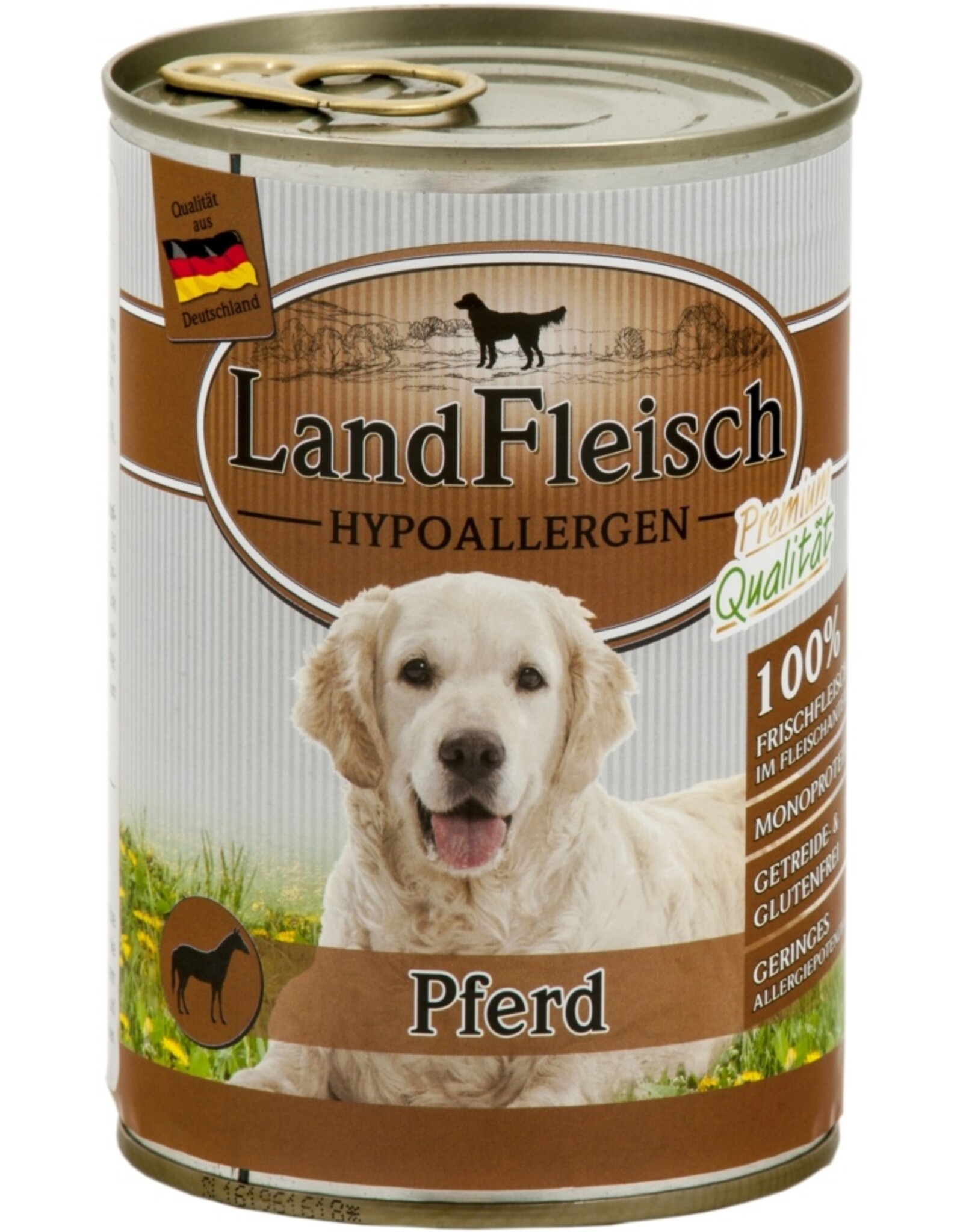 Landfleisch LandFleisch Hypoallergen Pferd 400g Dose