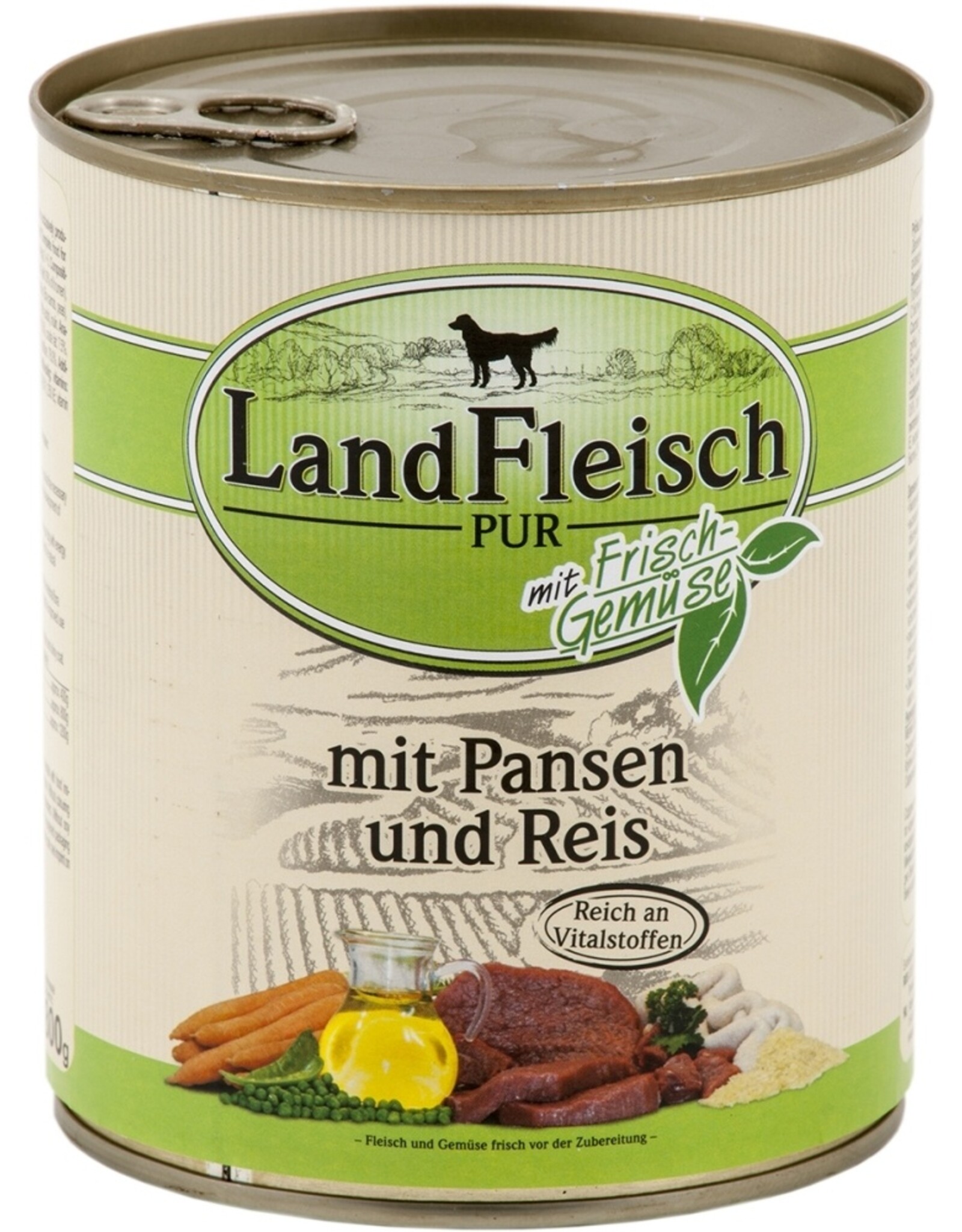Landfleisch Landfleisch Pur Pansen & Reis 800g