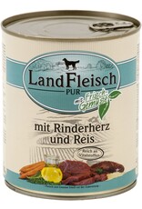 Landfleisch Landfleisch Pur Rinderherzen & Reis 800g