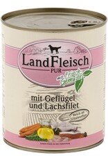 Landfleisch Landfleisch Dog Pur Geflügel & Lachsfilet 800g