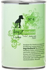 Dogz finefood Dogz finefood Dose No. 4 Huhn & Fasan 400g