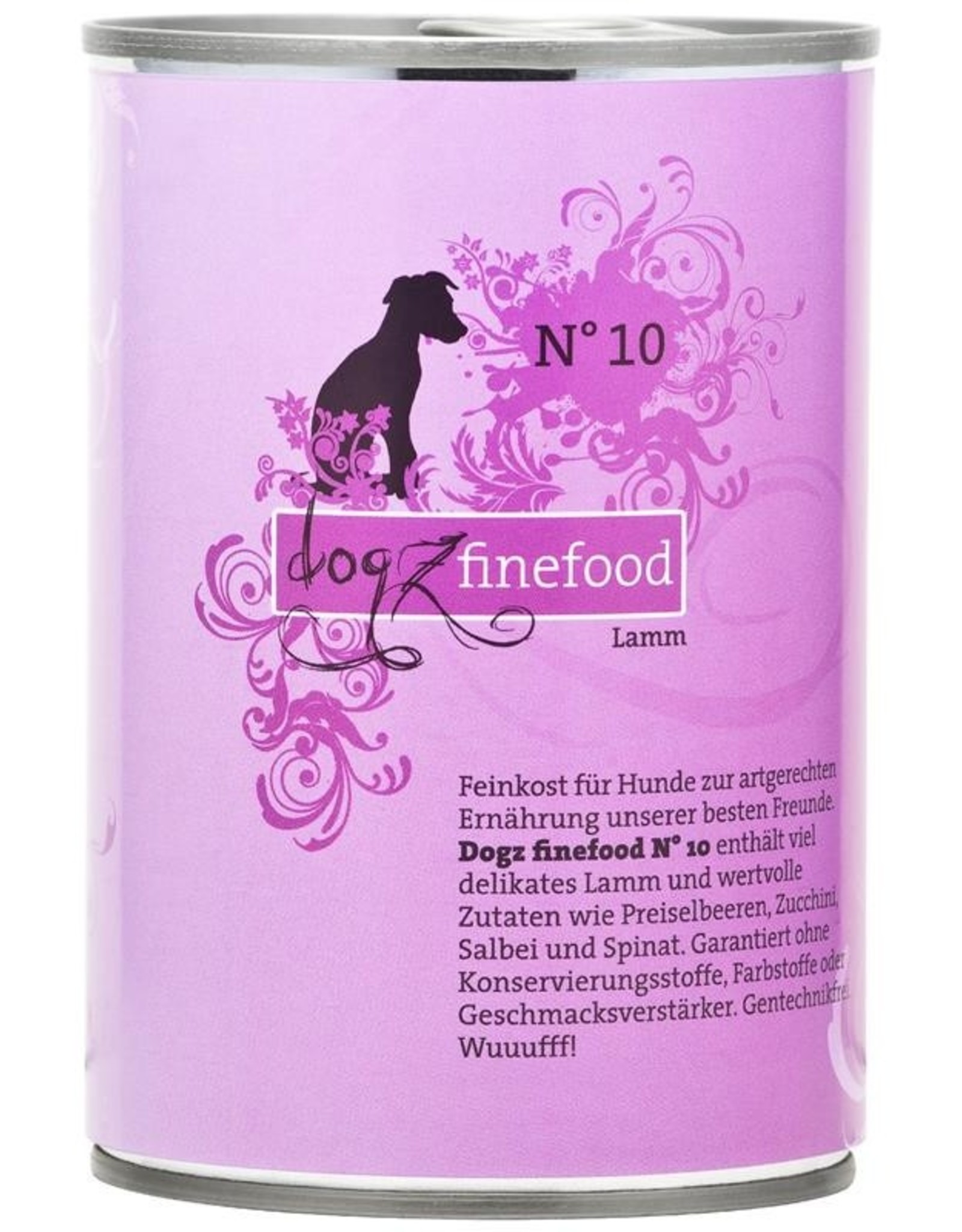 Dogz finefood Dogz finefood Dose No. 10 Lamm 400g