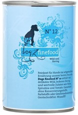 Dogz finefood Dogz finefood Dose No. 12 Wild & Hering 400g